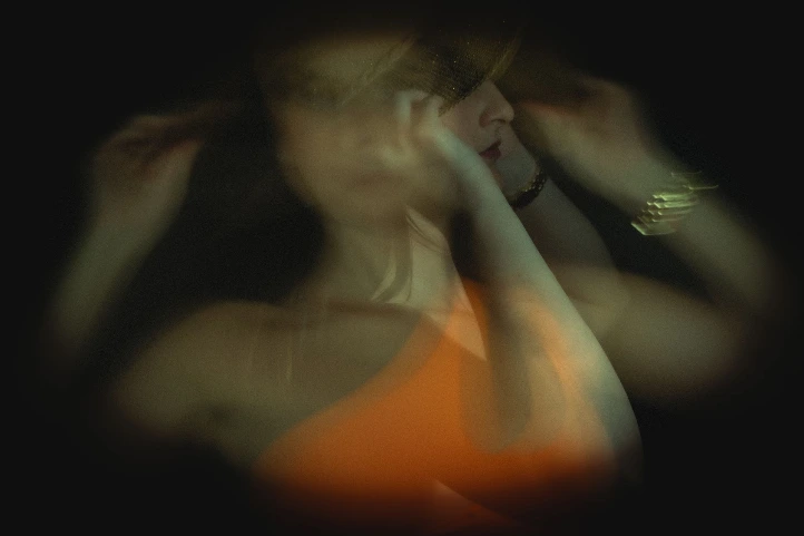 Photo de portait en flou artistique par zoomcadre