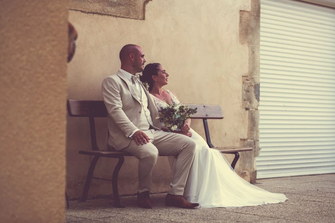 couple mariage zoom cadre