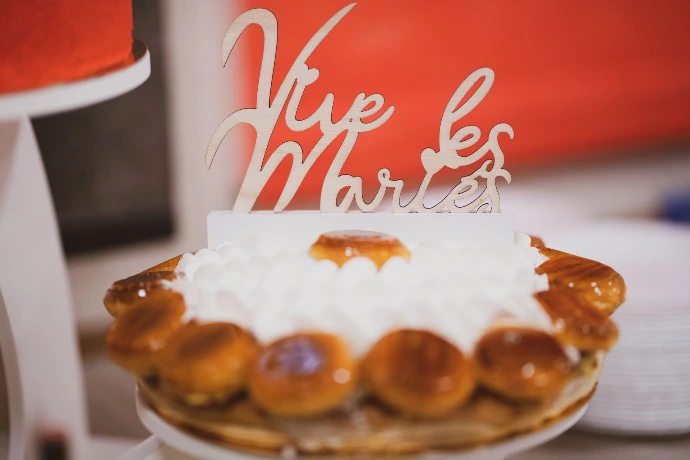 Photo de couple mariage par zoom cadre