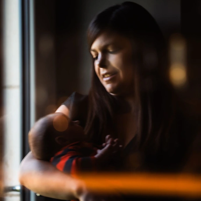 Portrait maman bébé